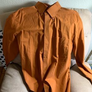 Orange Nordstrom dress shirt